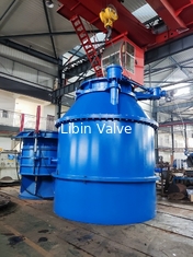 Düktil demir sabit konik valf / türbin atlama valf boyutu DN100 - DN2400