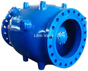 DN800 Paslanmaz Çelik Plunger Valve / Piston Kontrol Valve Boyutu DN100-DN2000